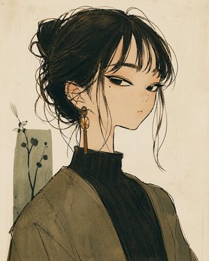 Morphed Female Portrait