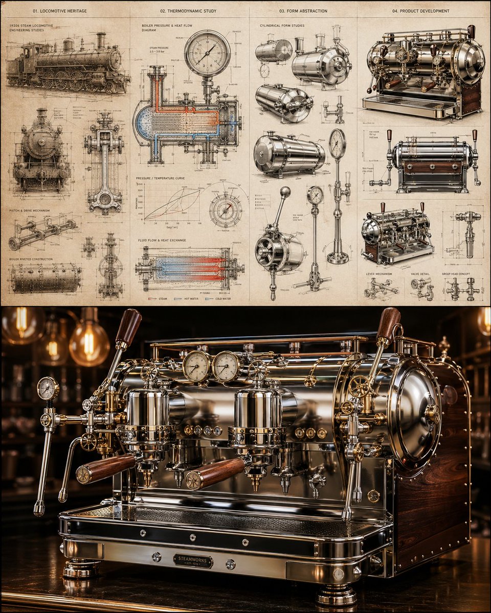 Steam Locomotive Espresso