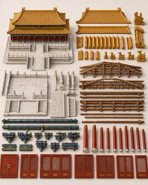 Chinese Palace Components Board