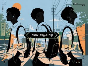Anime Lo-Fi Now Playing Schoolboys