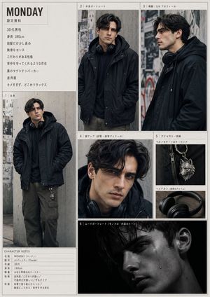 Urban Male Character Sheet