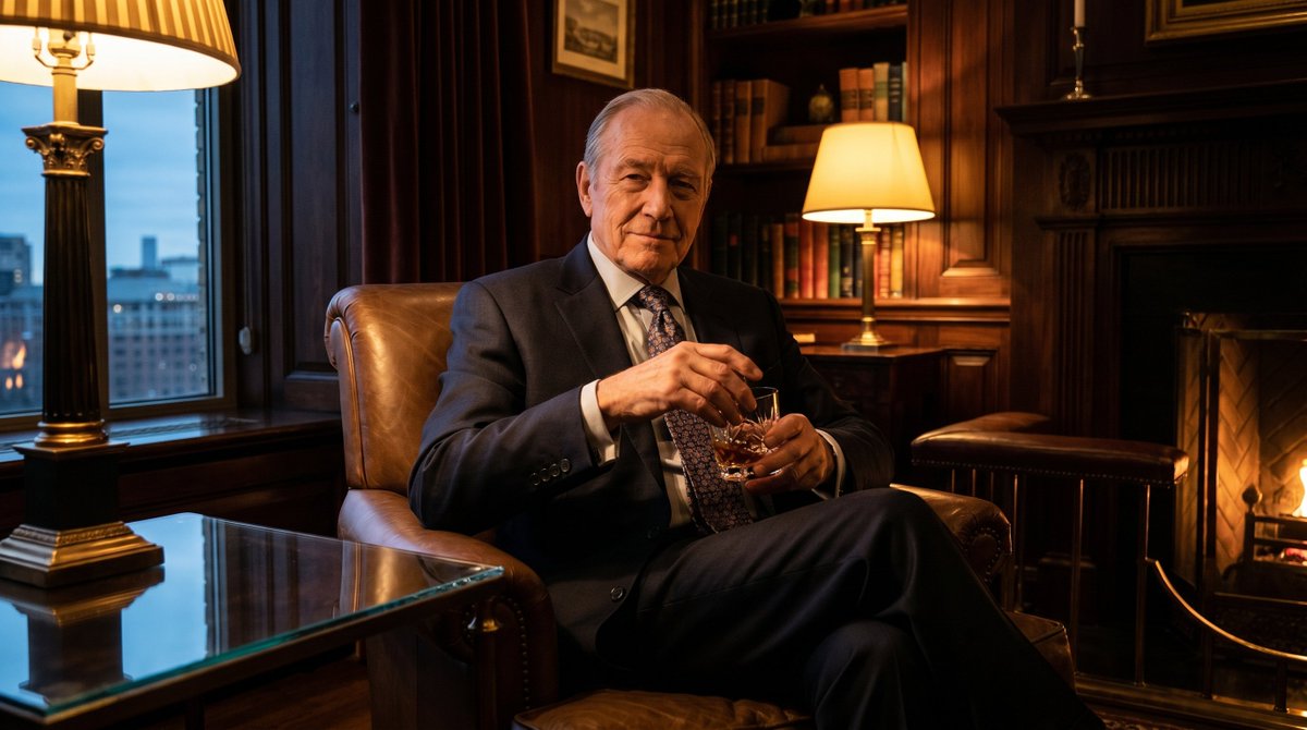 Sample output image for Luxury Room Whiskey Portrait