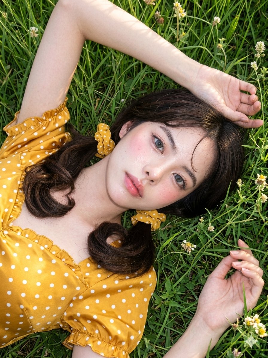 Sample output image for CCD Digicam Grass Portrait