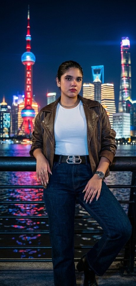 Sample output image for Shanghai Bund Night Photography
