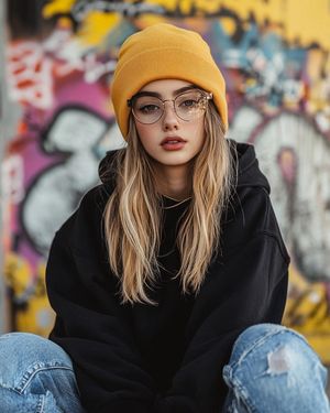 Urban Street Fashion Portrait