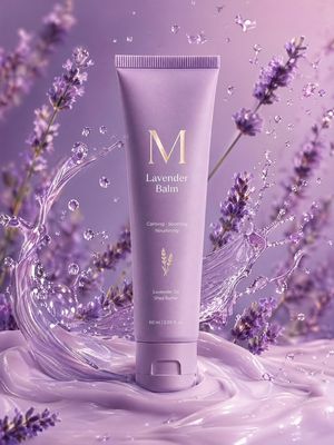 Premium Lavender Balm Product Shot