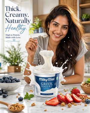 Premium Dairy Product Advertisement