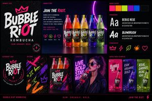 Modern Brand Identity Board