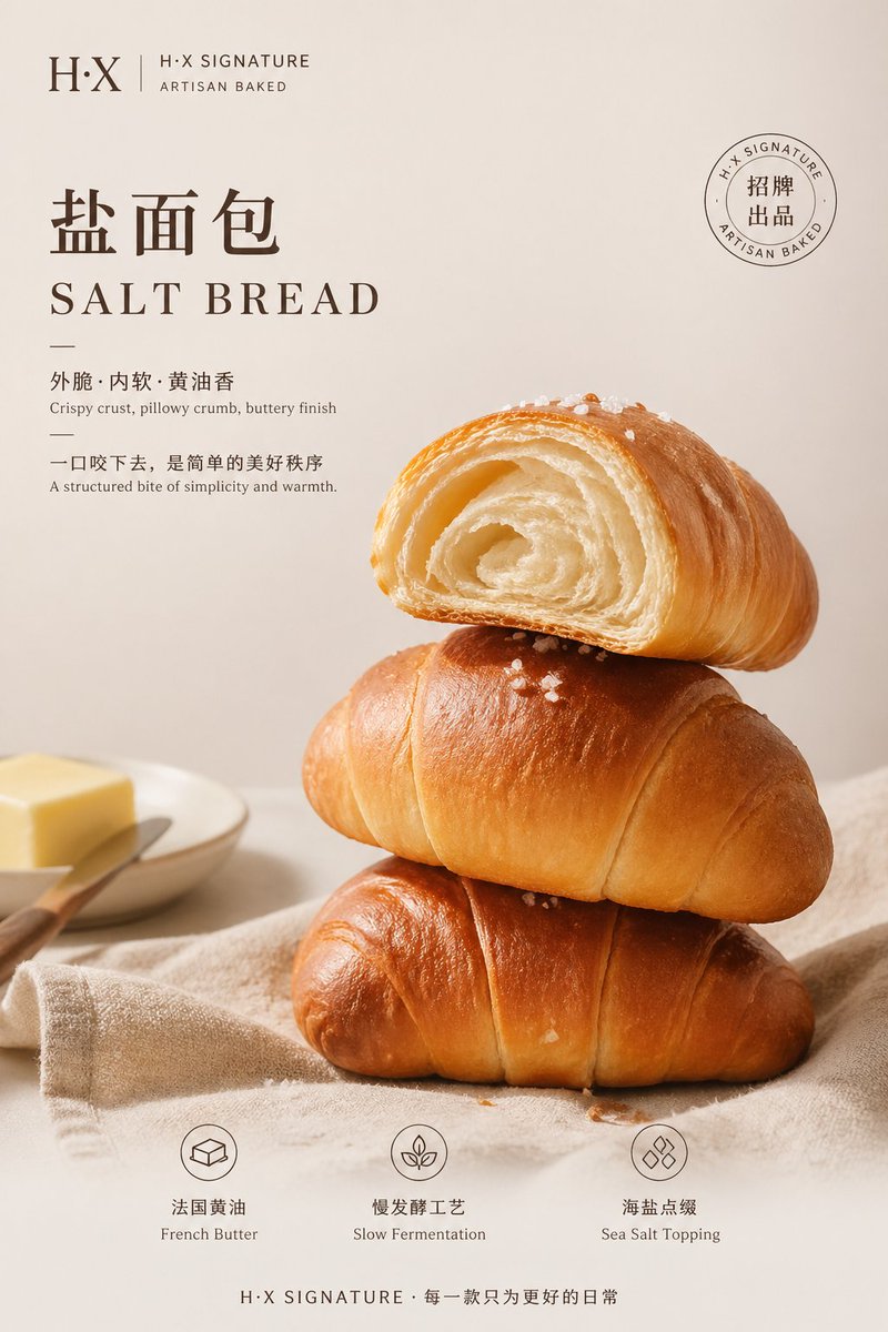 Bakery Product Poster Template example 2