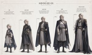 Character Growth Sheet Generator