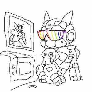 Awkward MS Paint Portrait