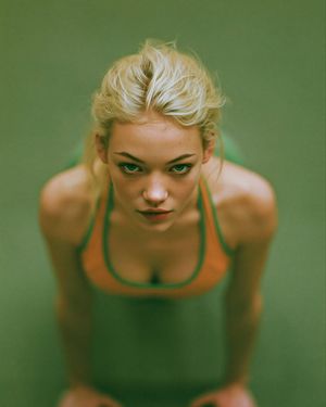 Dreamy Overhead Swimsuit Portrait