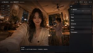 Cinematic Café Story App UI