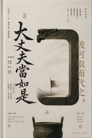 Ancient Chinese Bronze Calligraphy Poster