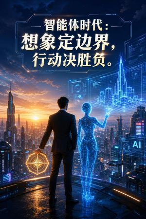 Futuristic AI Era City Poster