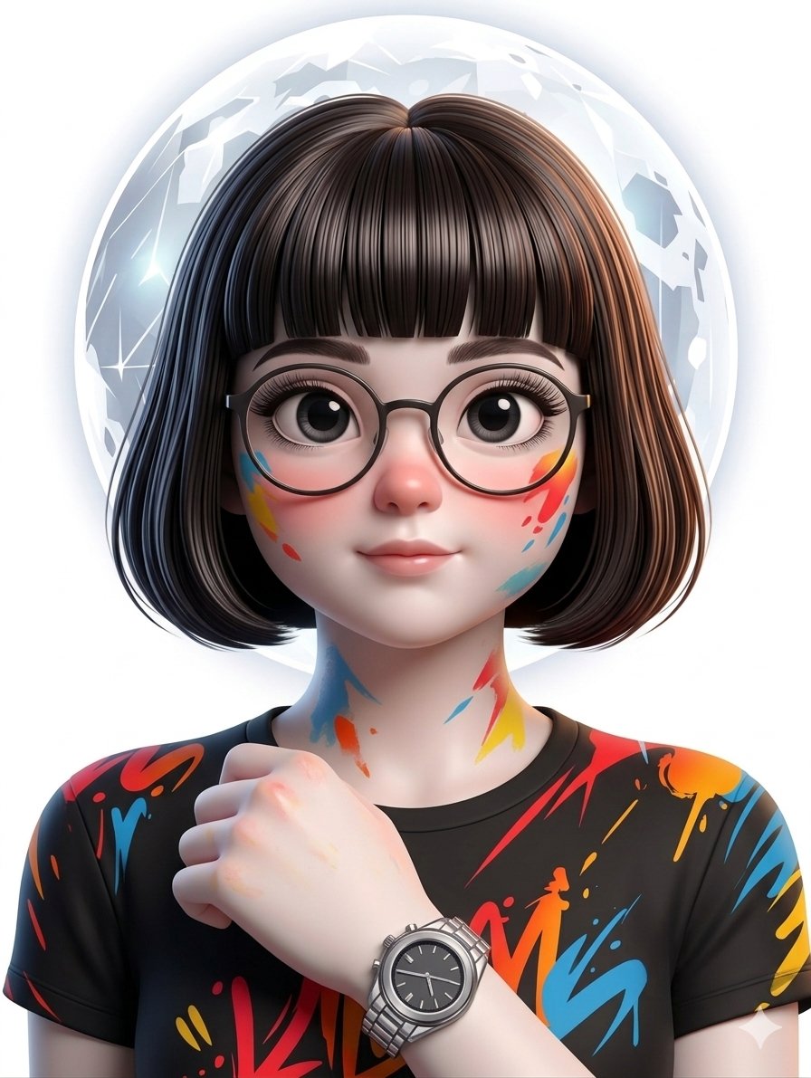 Sample output image for Vector Pop Art Portrait