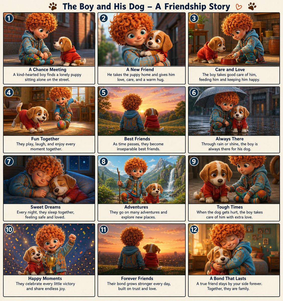 3D Animated Storyboard Poster Grid reference image 1