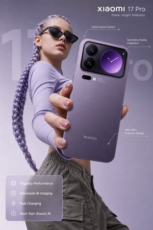 Luxury Smartphone Advertisement Poster