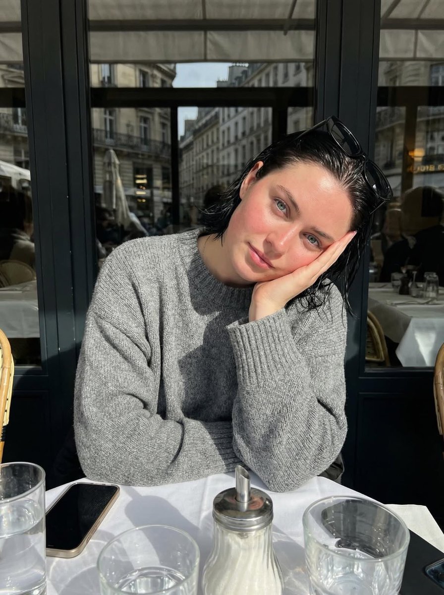 Parisian Café Golden Hour Portrait example 2