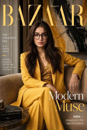 Harper’s Bazaar Magazine Cover