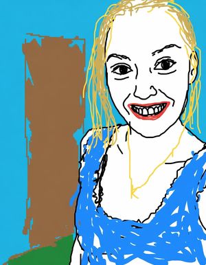 Intentional Low Quality MS Paint Redraw