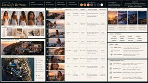 Cinematic Storyboard Production Board