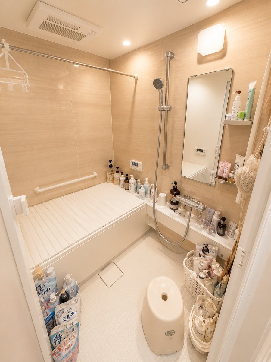 Hotel-Style Real Estate Bathroom Staging reference image 1