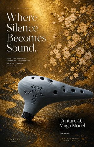 Ocarina Japanese Painting Style