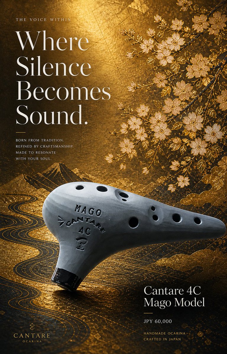 Ocarina Japanese Painting Style