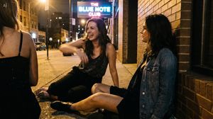 Nightclub Sidewalk Candid