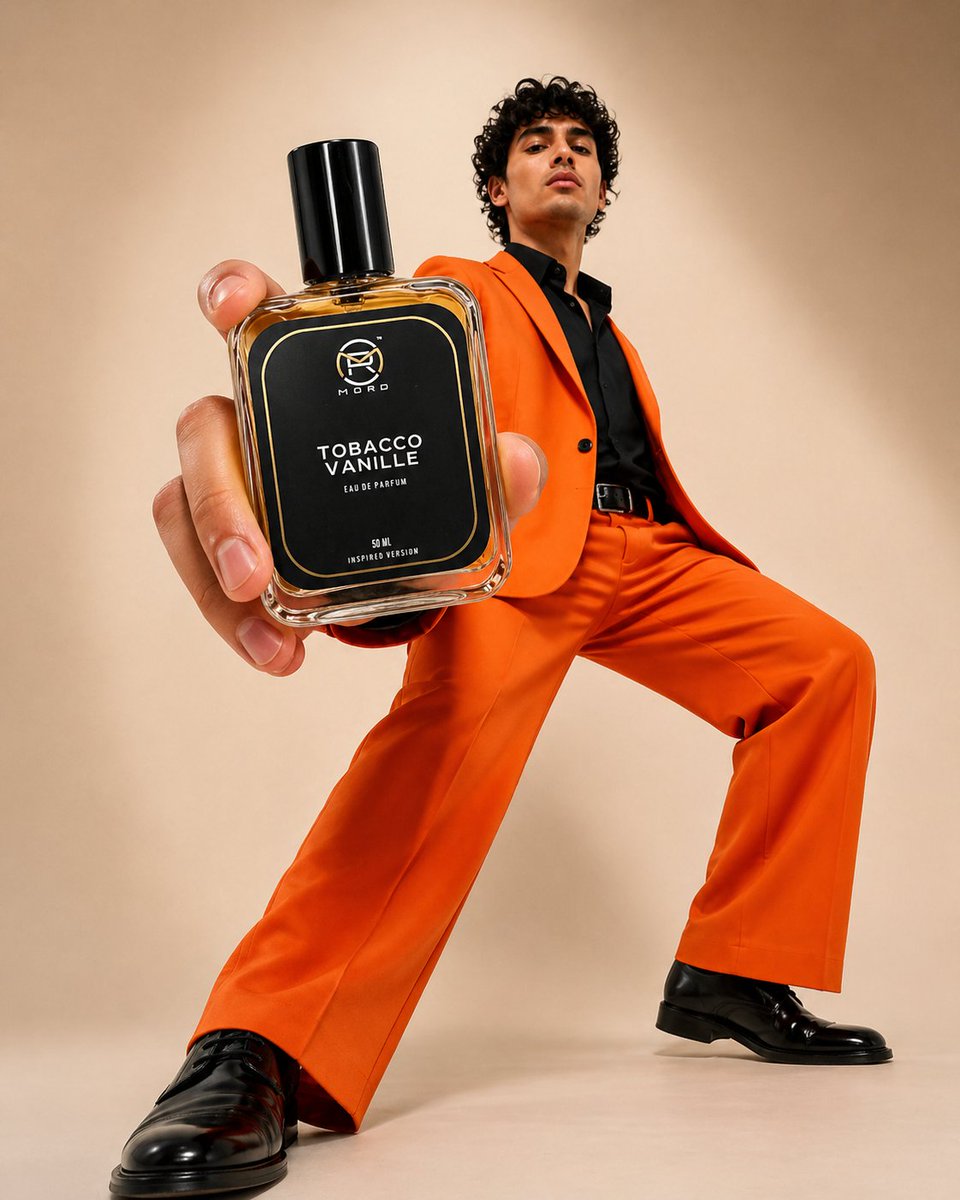 Imagen principal de e-commerce - Mockup de moda para perfume de lujo - Image 1