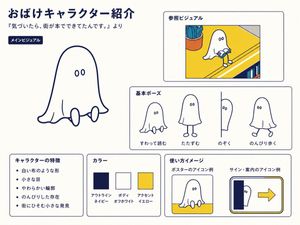 Japanese Ghost Mascot Style Guide