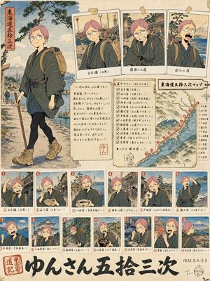 Tokaido Travel Poster