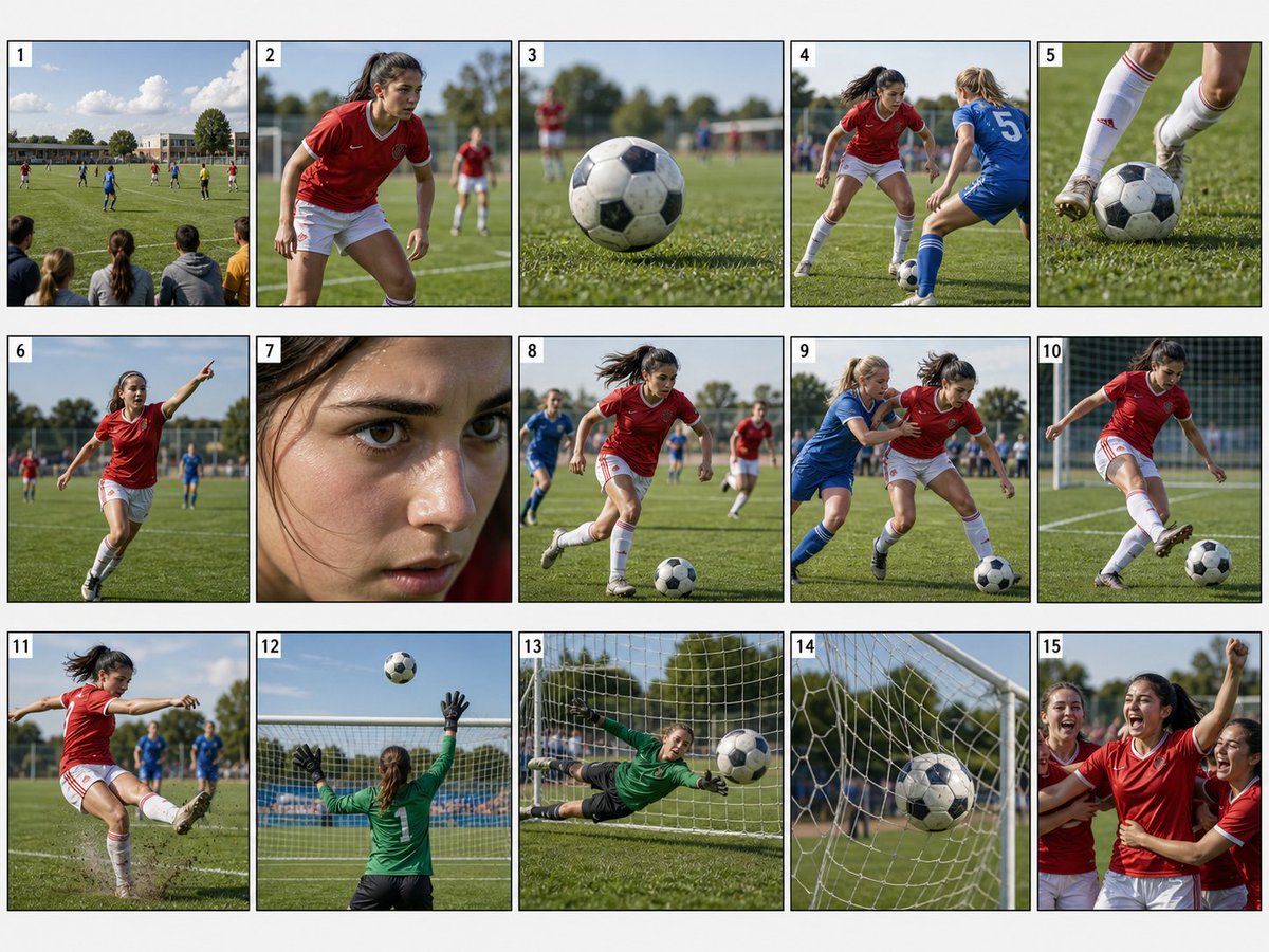 Football Storyboard to Video