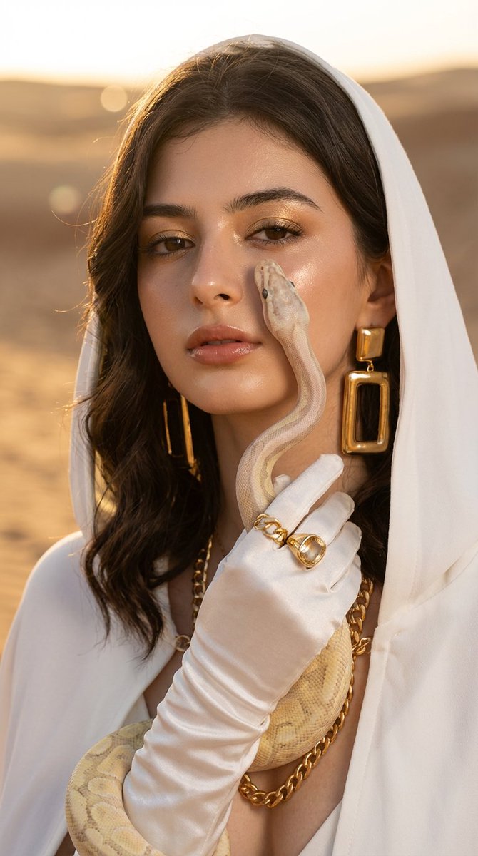 Sample output image for Desert Fashion with Python