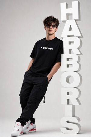 Minimalist Streetwear Typography Poster