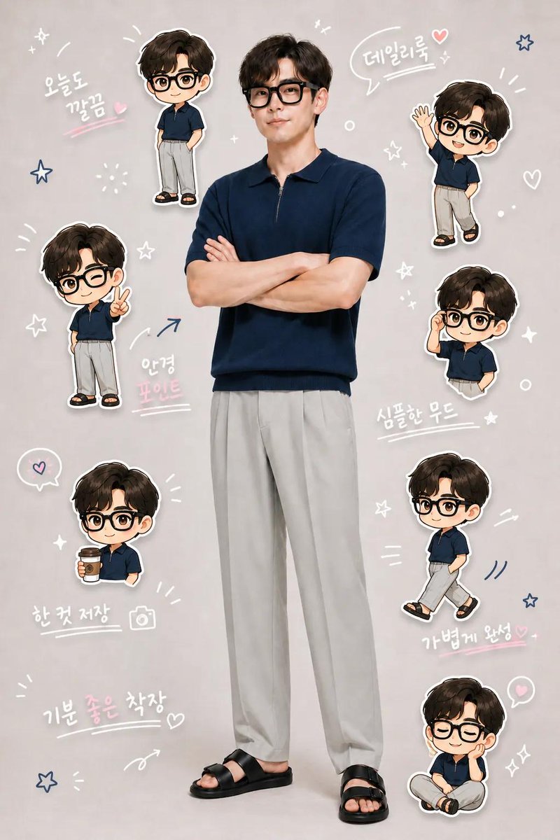 Chibi Clone Sticker Diary example 2
