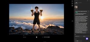 Fitness Magazine Page Motion Sheet