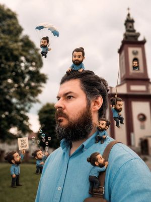 Miniature Clone Portrait
