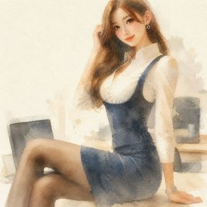 Reference Photo to Soft Watercolor