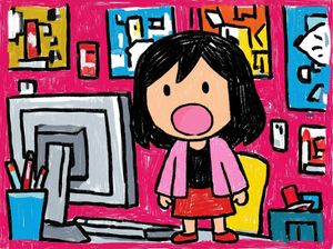Crayon Cartoon Artist Studio
