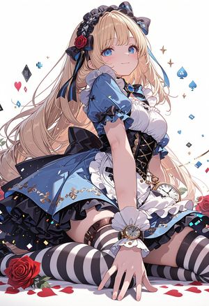 Gothic Alice Anime Portrait