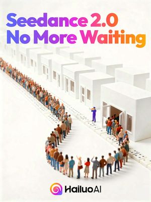 Seedance 2.0 Waiting Line Poster