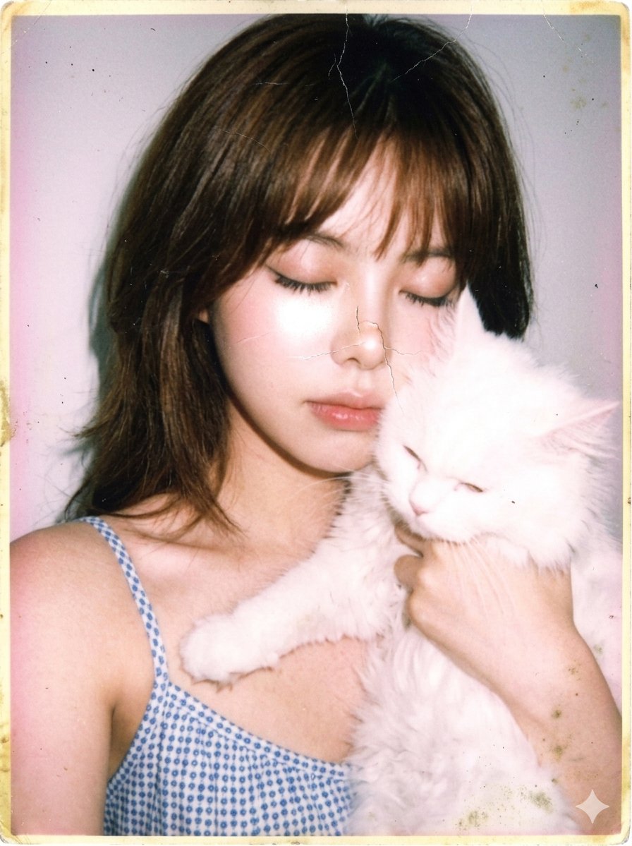 Sample output image for 1980s Vintage Polaroid Snapshot