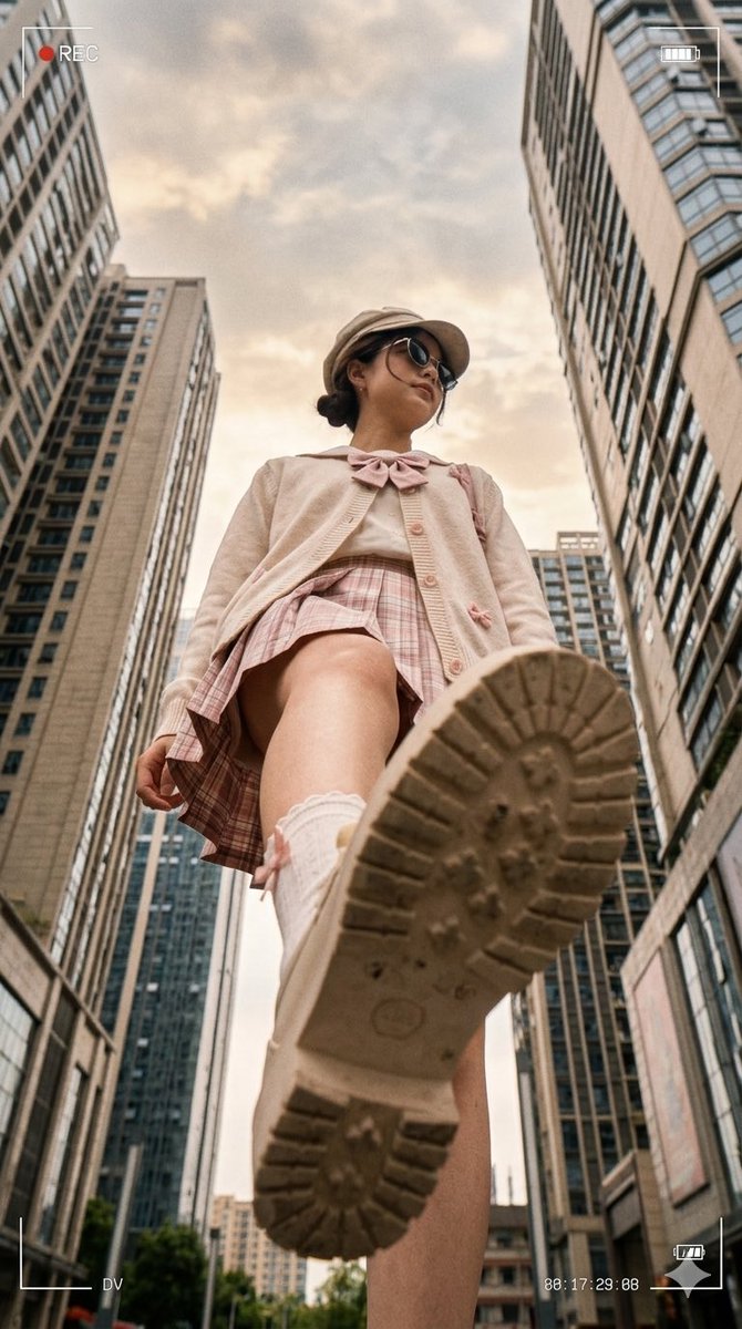 Sample output image for Low Angle Urban DV Style Portrait