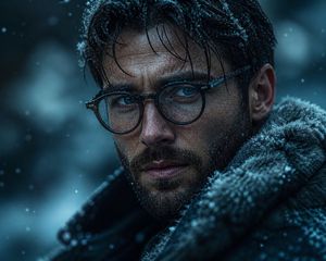 Cinematic Winter Portrait