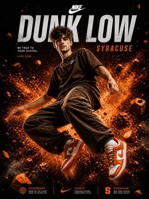 Nike Dunk Low Commercial Poster