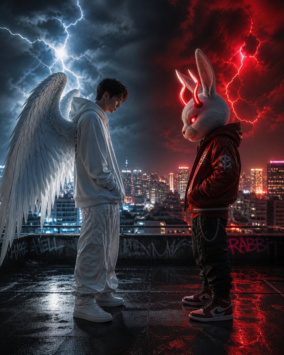 Cómic / Guion gráfico - Duelo Cyberpunk: Ángel vs. Demonio - Image 1