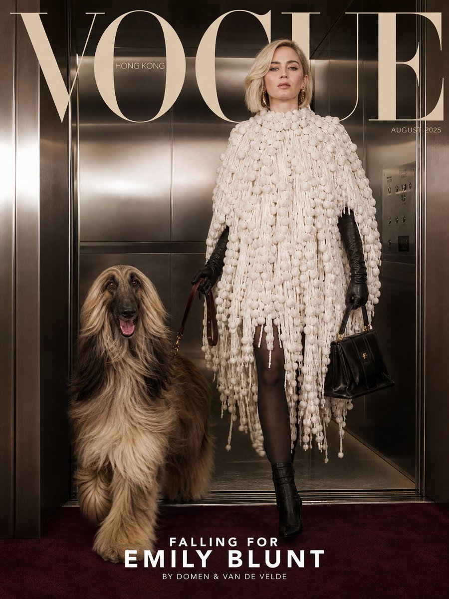 Marketing de producto - Portada de Vogue con Emily Blunt - Image 1