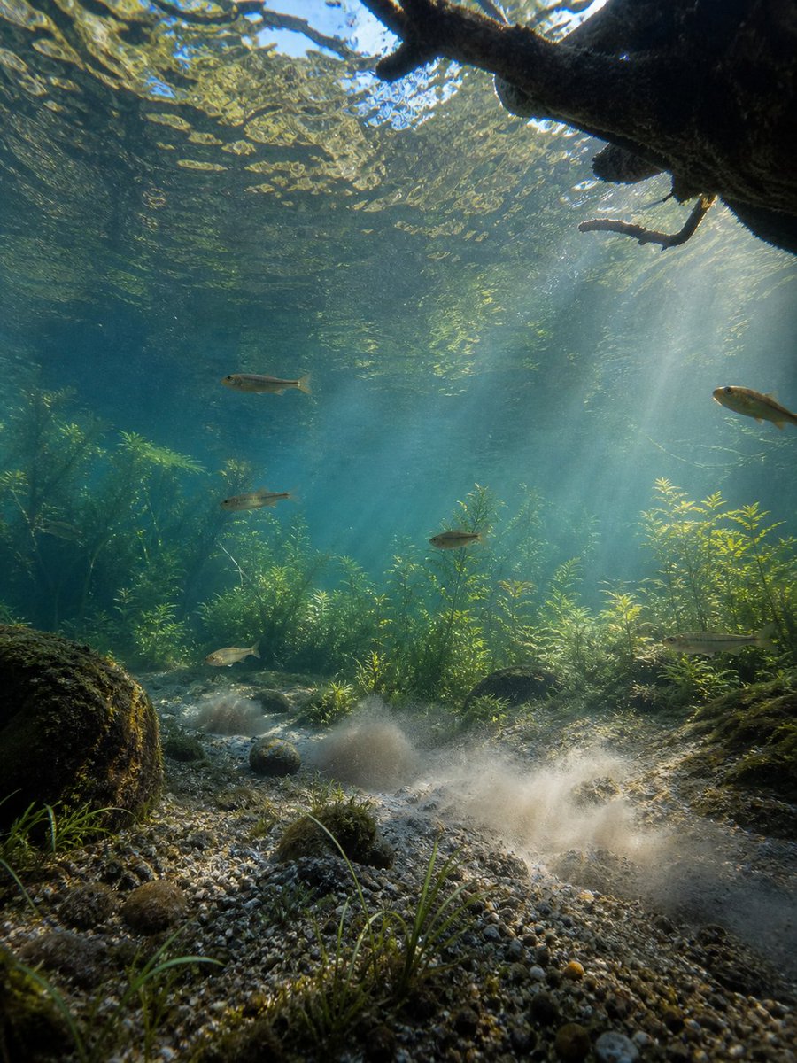 Infografía / Visual educativo - Fotografía de arroyo en bosque submarino - Image 1